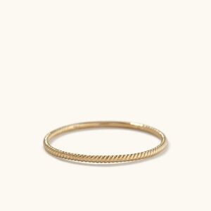Mejuri Twist Ring
